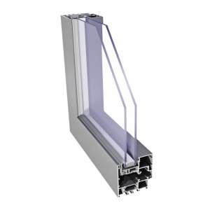 Aluminium Window Ecofutural (hidden sash)