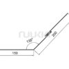 Lankstiniai CS 06 Classic slaito sujungimas drawing