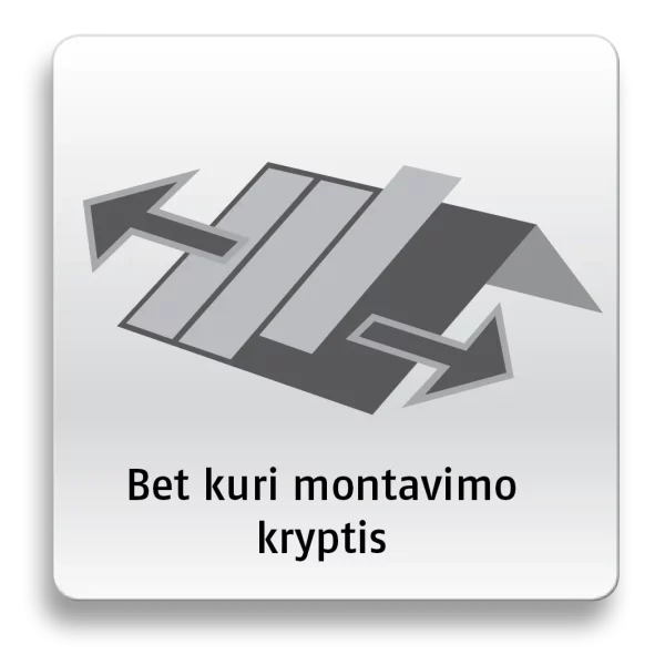 bet kuri classic montavimo kryptis