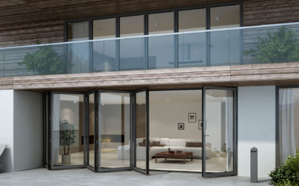 Aluminium Bifold Doors MB-86 FOLD LINE HD