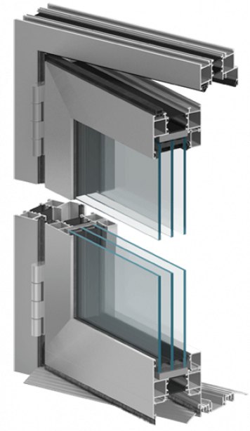 Aluminium Bifold Doors MB-86 FOLD LINE HD