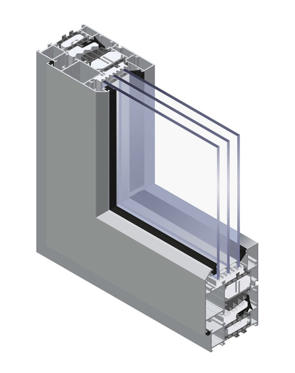 Aluminium Window Genesis 75