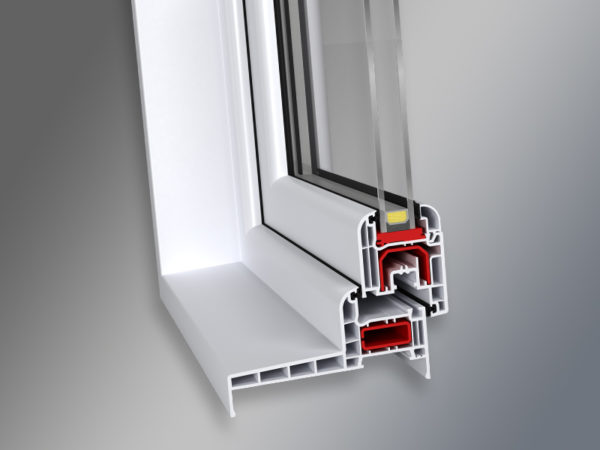 uPVC Window Monoblock