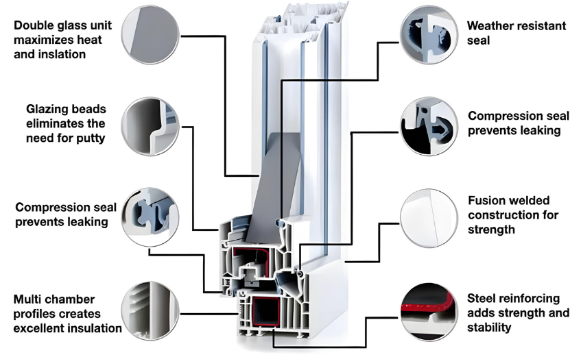 upvc window terminology glossary